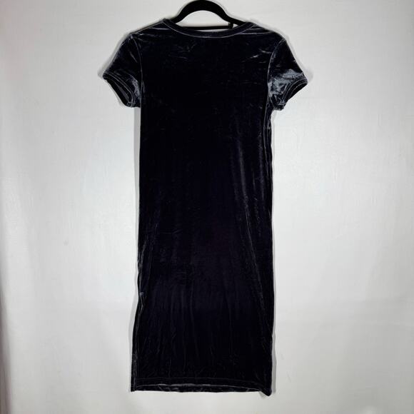 VTG Whimsical Fairy Grunge Dress Size 14 Womens XS Velvet Slit Y2K Made In USA - Picture 2 of 7